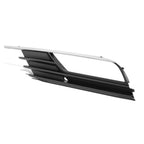 Front Fog Light Bezel for Audi A3 (2008–2012) Left Smooth Black