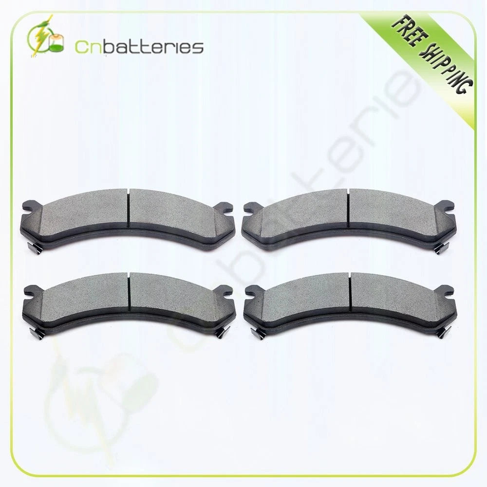 Set of 4 Front Performance Metallic Brake Pads for GMC Savana 1500 2500 3500 HD (2003–2023)