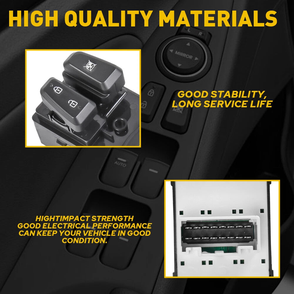 Master Window Switch Panel for Hyundai Sonata (2011-2015)