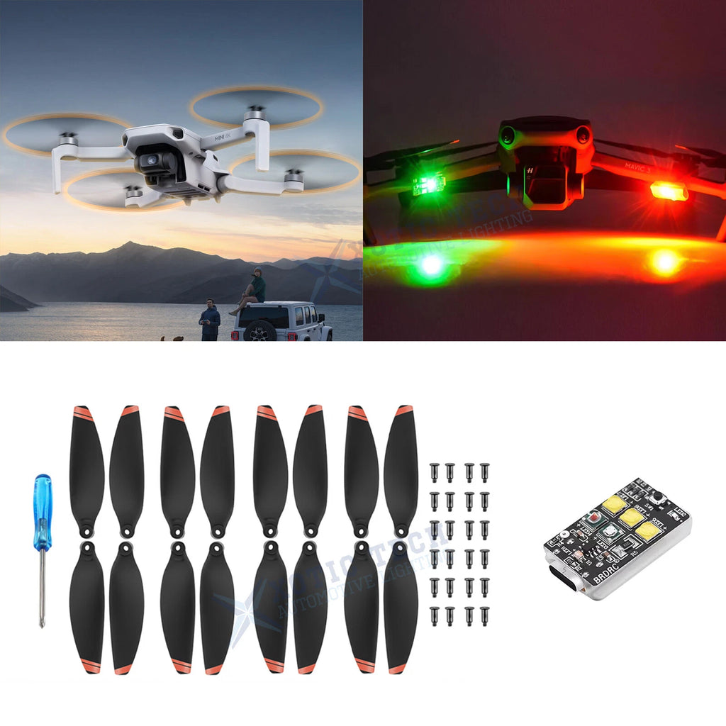 Low-Noise Airscrew Set for DJI Mavic Mini 2 (2020–2024)