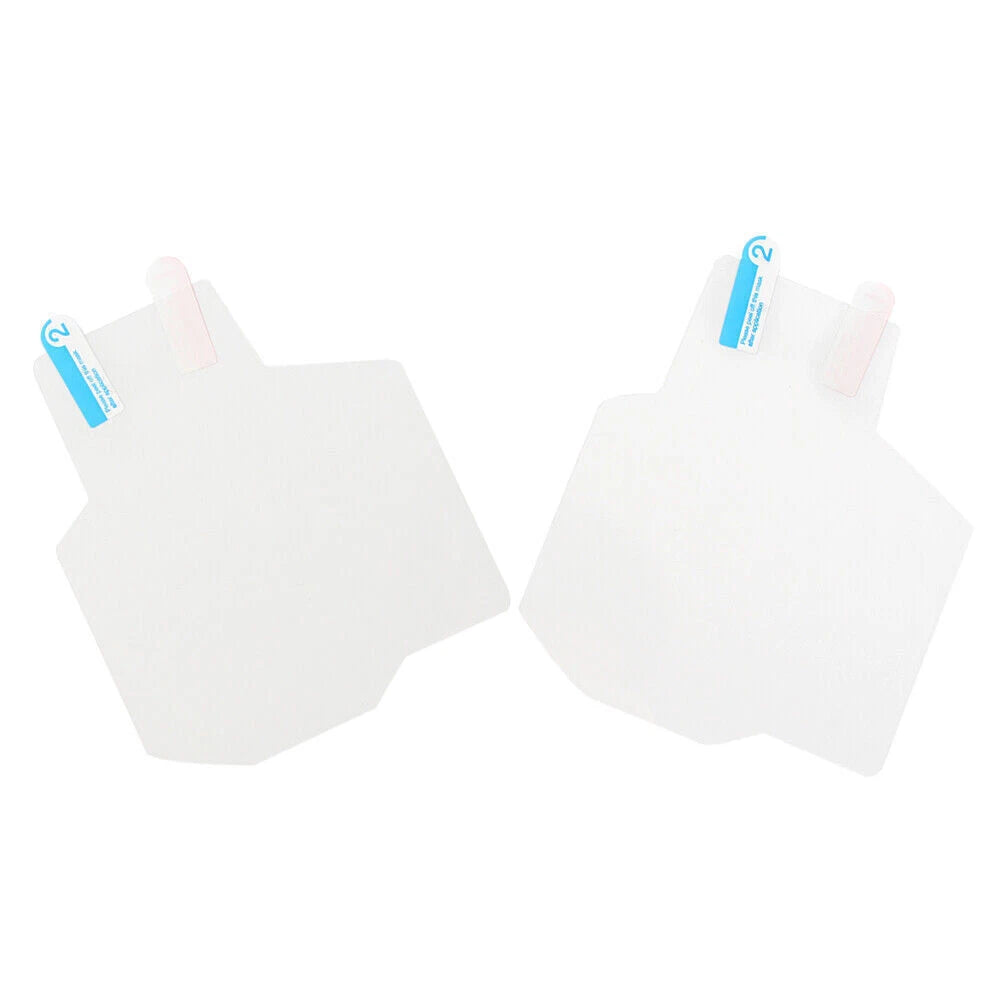 2X PVC Clear Dashboard Screen Protector Film for Yamaha Tenere 700 (2020–2022)