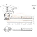Set of 10 Steering and Suspension Kit for Chevy GMC Truck