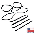 Door Beltline and Glass Run Channel Kit for 1973-1979 Ford Truck