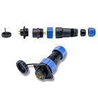 IP68 Square Connector Socket for (220-380V) SP16 ZIF