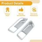 Interior Door Handle Bowl Cover Trim for Honda CHR (2024–2025) Silver Tone