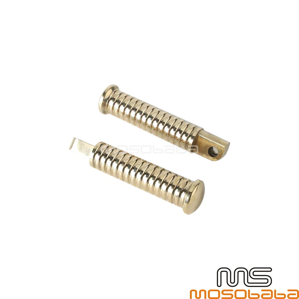 Brass Foot Pegs for Harley Sportster XL 883 (1997-2019)
