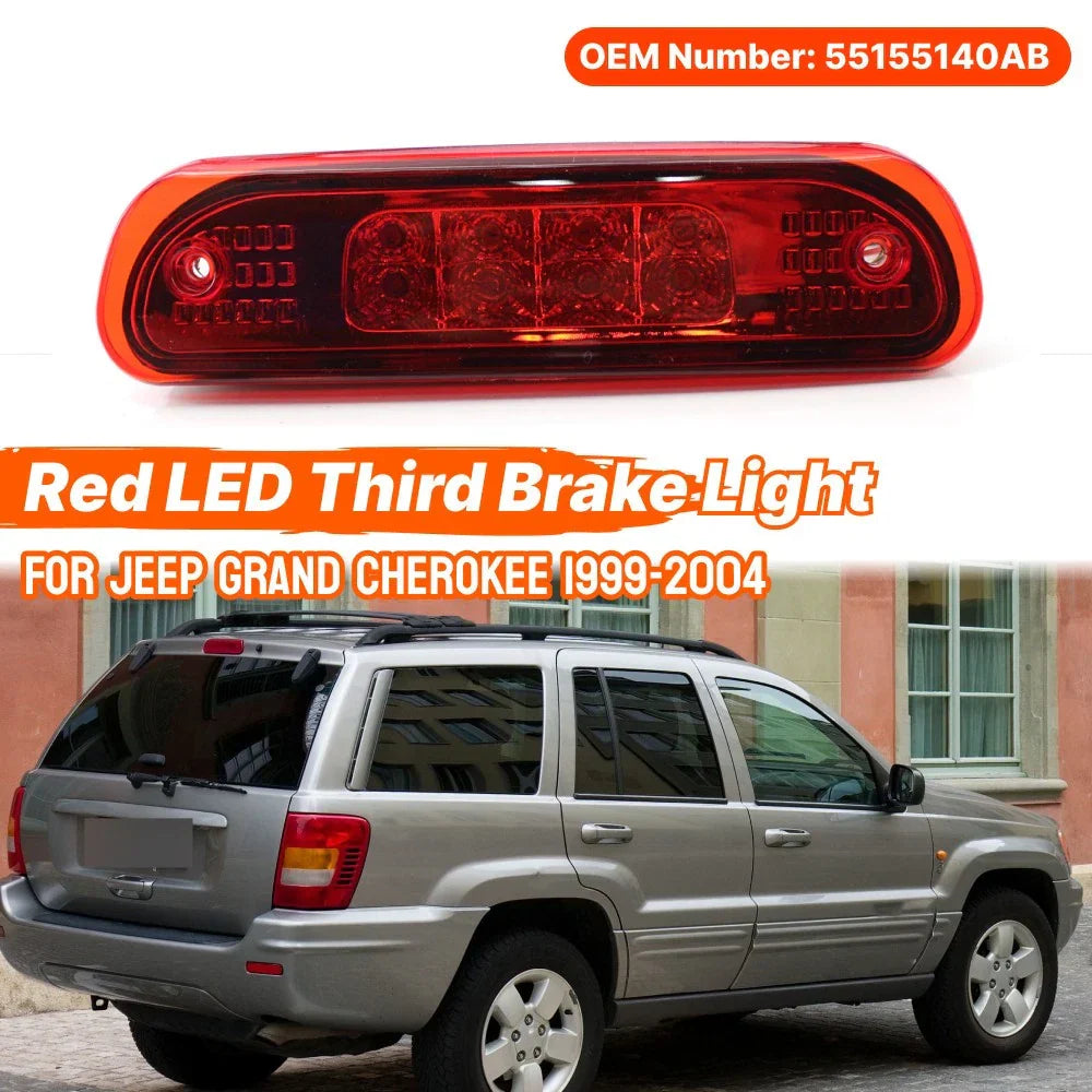 LED 3rd Brake Lamp High-Level Light for Jeep Grand Cherokee (1999–2004)