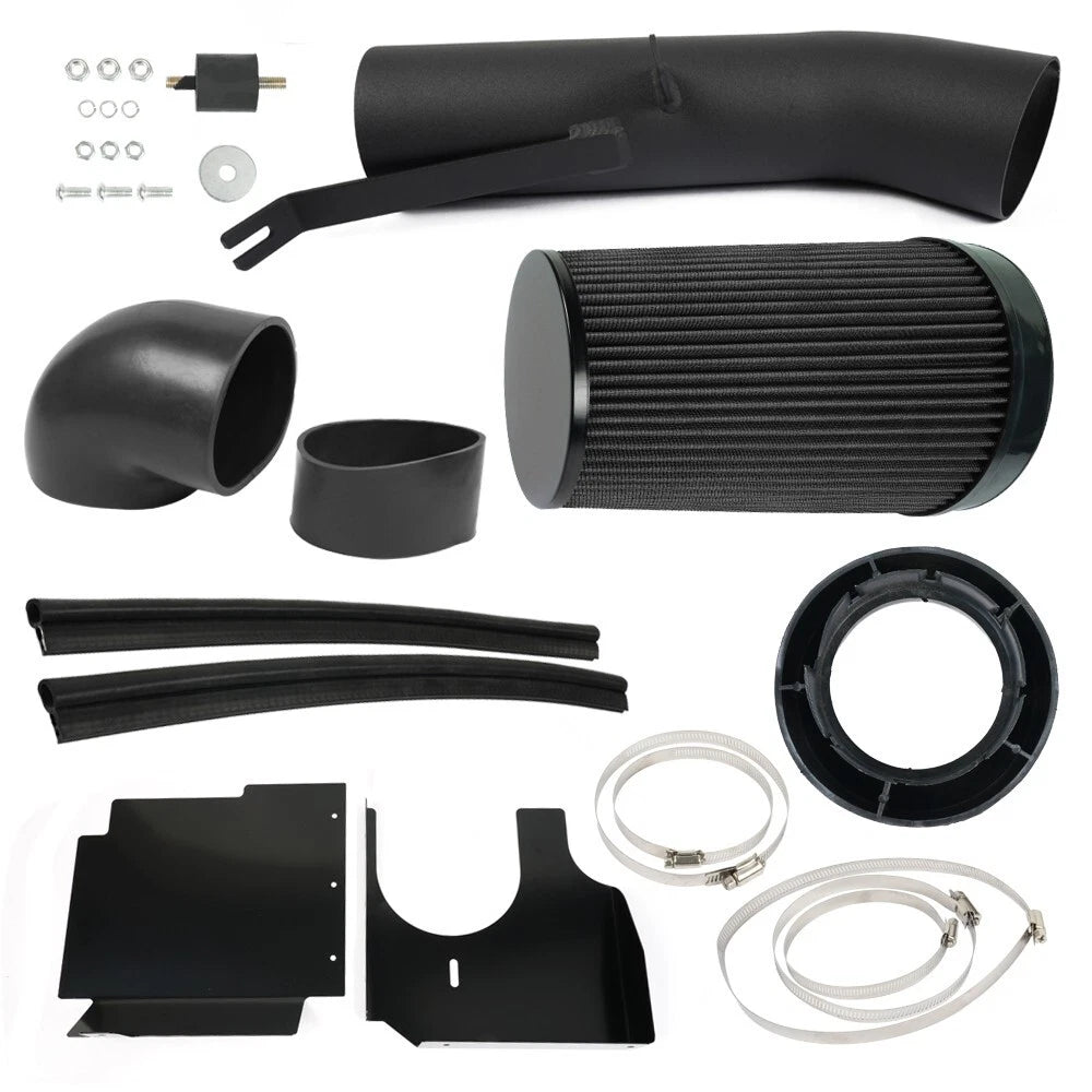 4'' Cold Air Intake System + Heat Shield for GMC Chevy V8 4.8L 5.3L 6.0L (1999–2006)