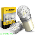 Set of 2 Bright White LED Turn Signal Bulbs for Make Model