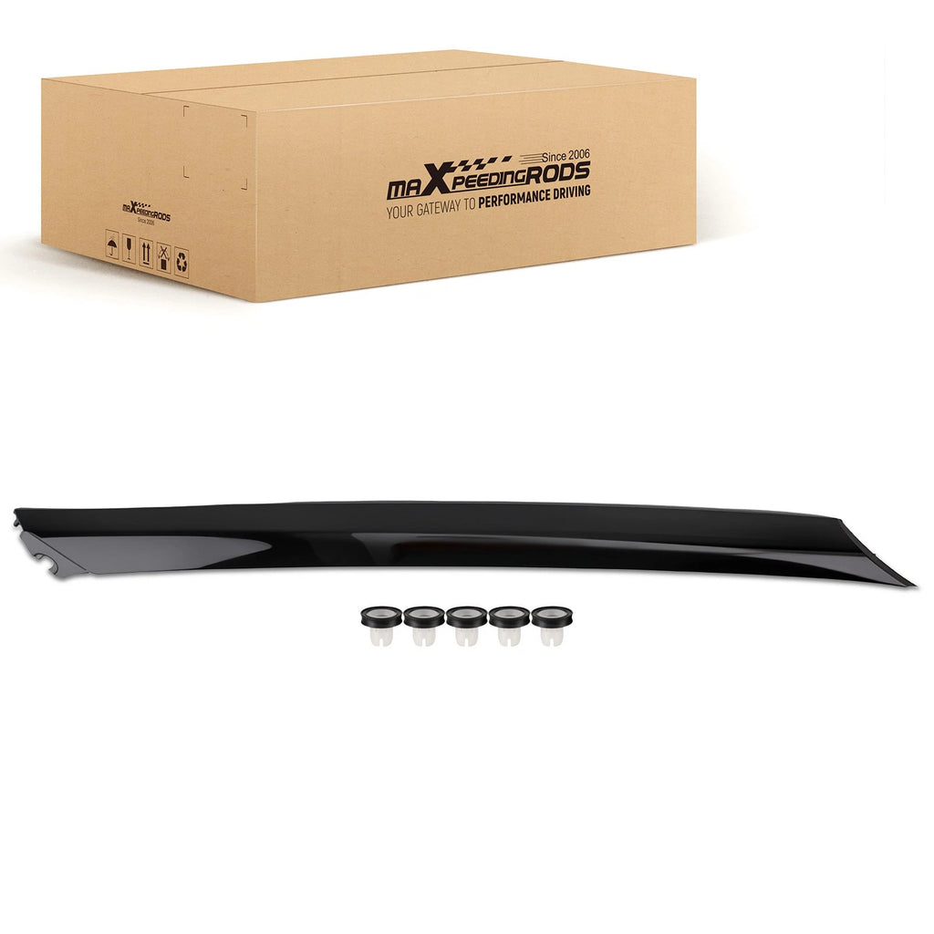 Left Windshield A-Pillar Trim for Nissan Maxima (2016-2020) Black ABS