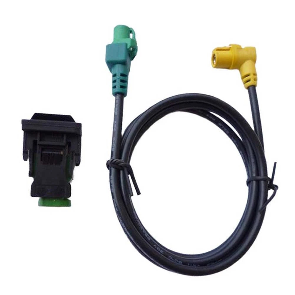 USB Socket Cable Car Charger Adapter for VW Golf MK5 MK6 (2003–2014) 5KD035724