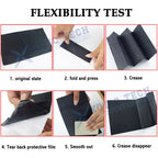 Carbon Fiber Pattern Vinyl Pillar Post Stickers for Honda Civic 2016-2021