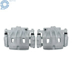 Set of 2 Front Brake Calipers w/ Bracket for Toyota Highlander (2010–2018)