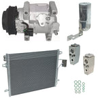 A C Compressor Kit with Condenser for Dodge Grand Caravan 3.6L V6 (2017–2017)