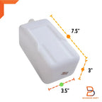 Universal 1 Litre Coolant Radiator Overflow Tank Bottle for Car Truck