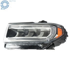 Full LED Headlight for GMC Acadia AT4 (2020-2023) Clear Chrome Housing