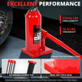 17.3" Manual Hydraulic Bottle Jack for Automotive Repair (10 Tons)