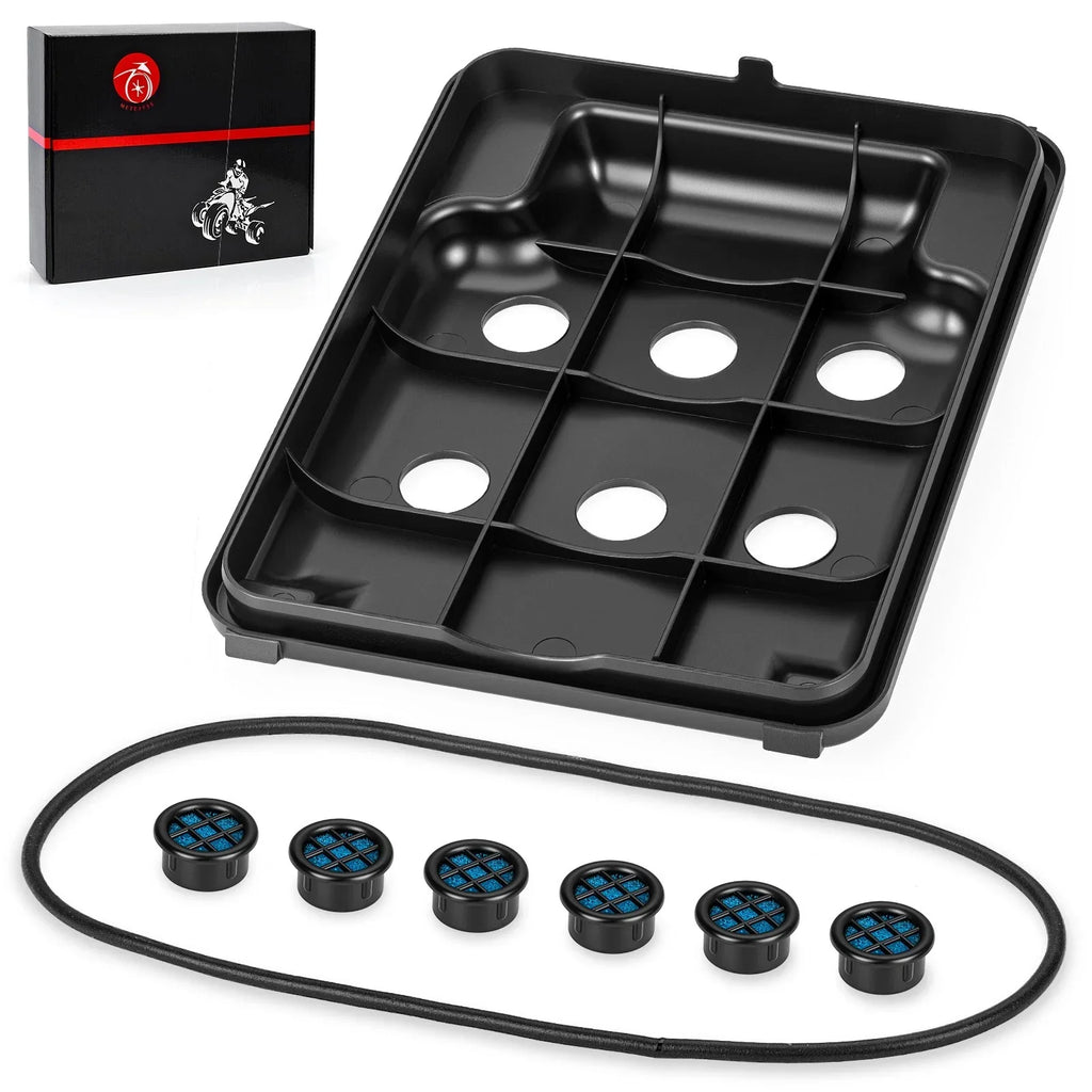 Air Box Cover & Flow 1'' Filter Vents for Honda TRX