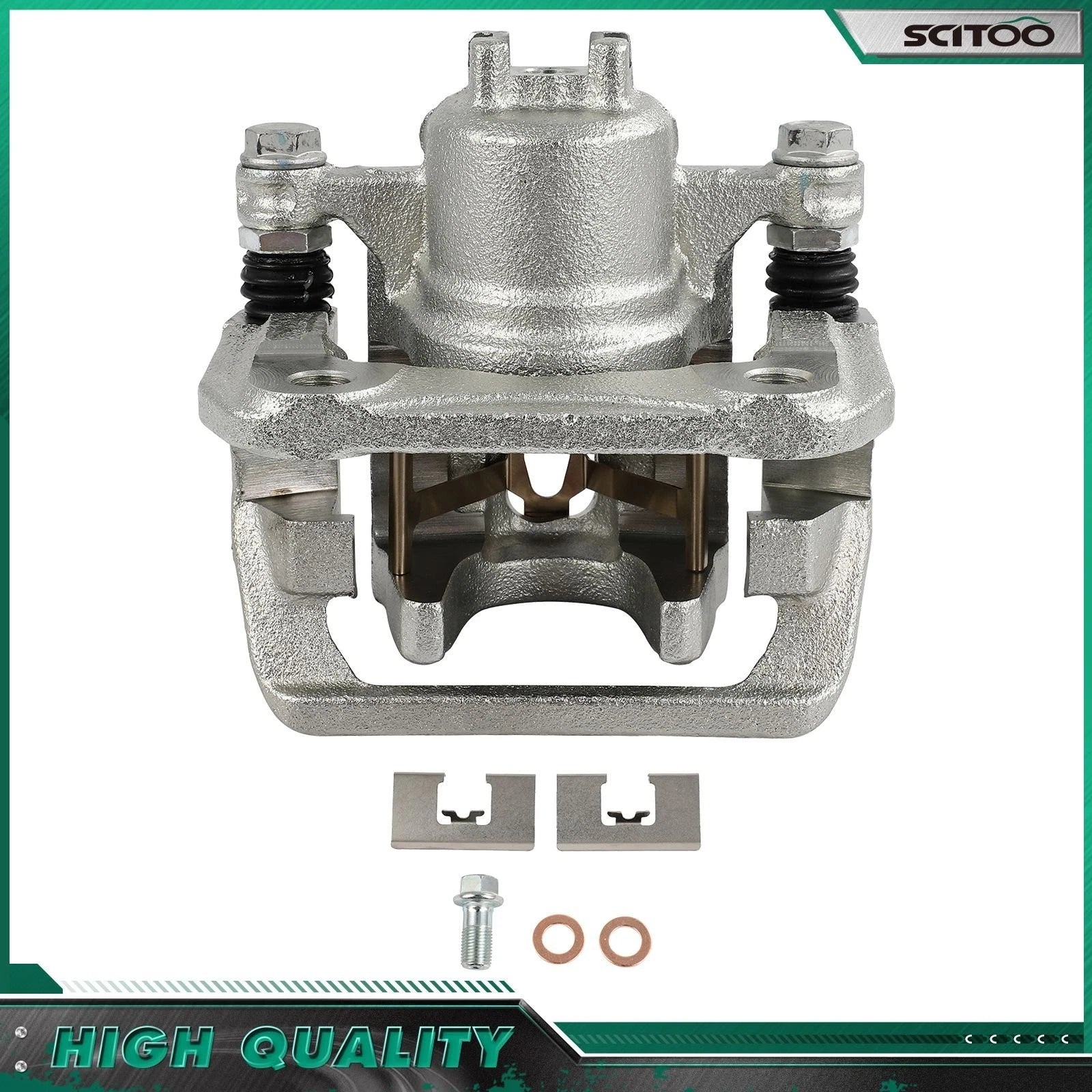 Rear Left Brake Caliper w/ Bracket for Acura RDX (2007–2012)