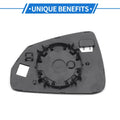 Right Driver Side Heated Mirror Glass Replacement for BMW X1