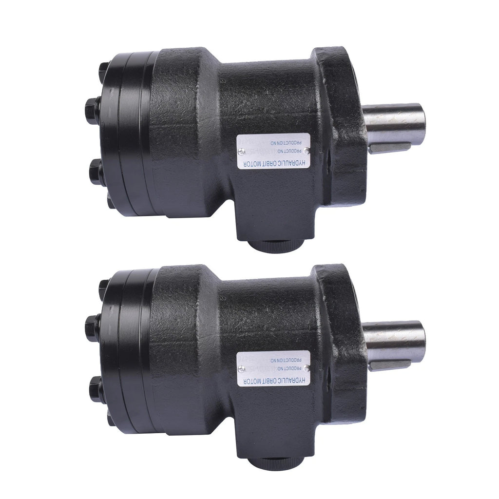 Set of 2 Hydraulic Motors for Char-Lynn H Series (Fits 3.5 IN3/R)