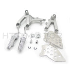 Aluminum Front Rider Footrest Pegs Bracket for Honda CBR 600RR (2007–2014)