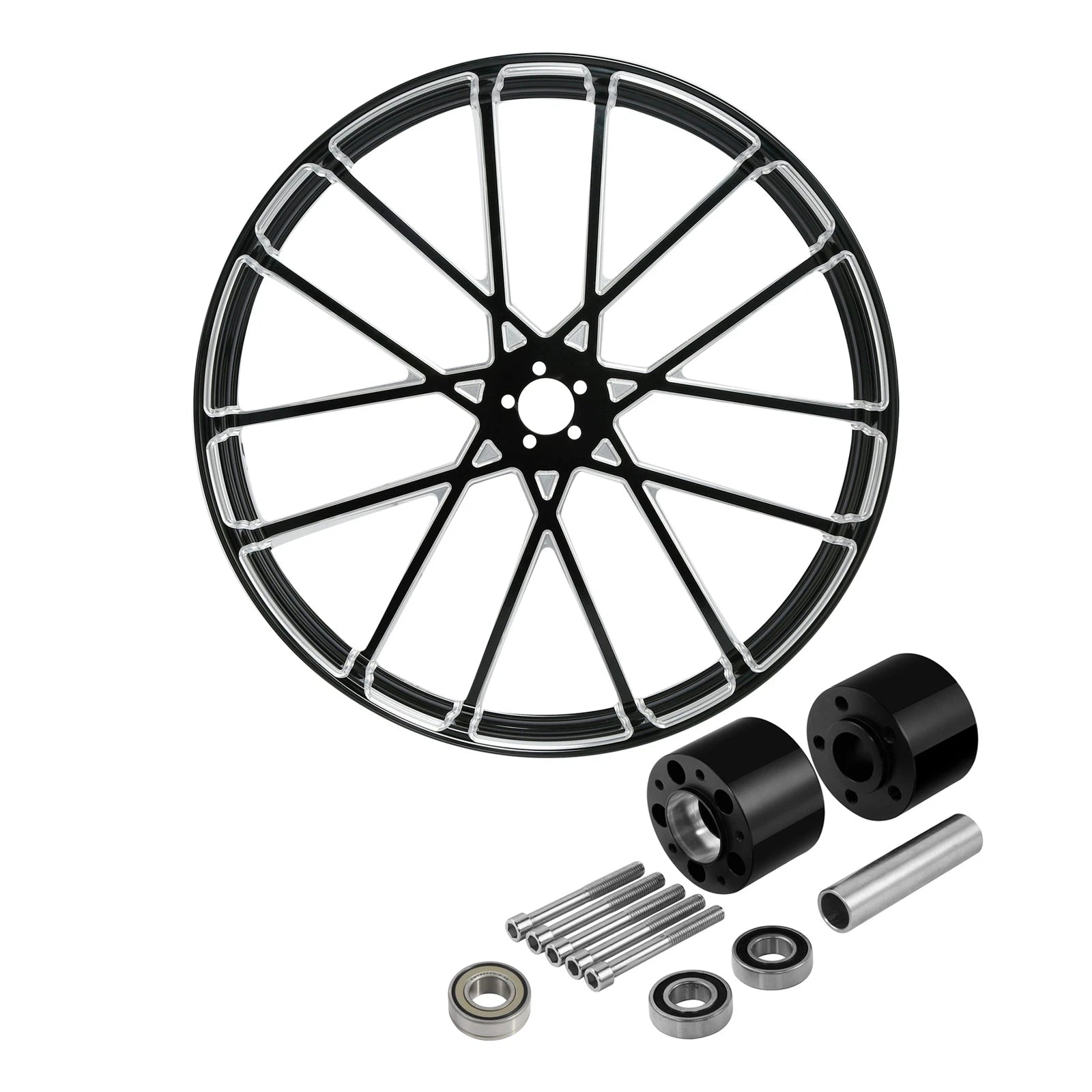 26" Front Wheel Rim Hub Dual Disc for Harley Electra Road Glide (2008–2025)