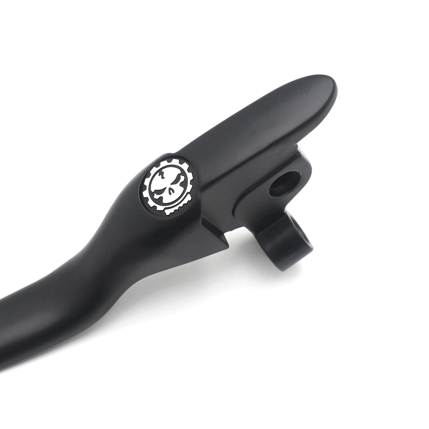 Black Skull Smooth Brake Clutch Levers for Harley Touring Trike (2008–2013)