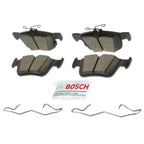 DuraGo Rear Rotors & Bosch QuietCast Ceramic Disc Brake Pad Kit for Escape MKC MKZ (2013–2020)