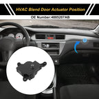 HVAC Heater Blend Door Actuator for Chrysler Sebring (2001–2006) No. 4885207AB