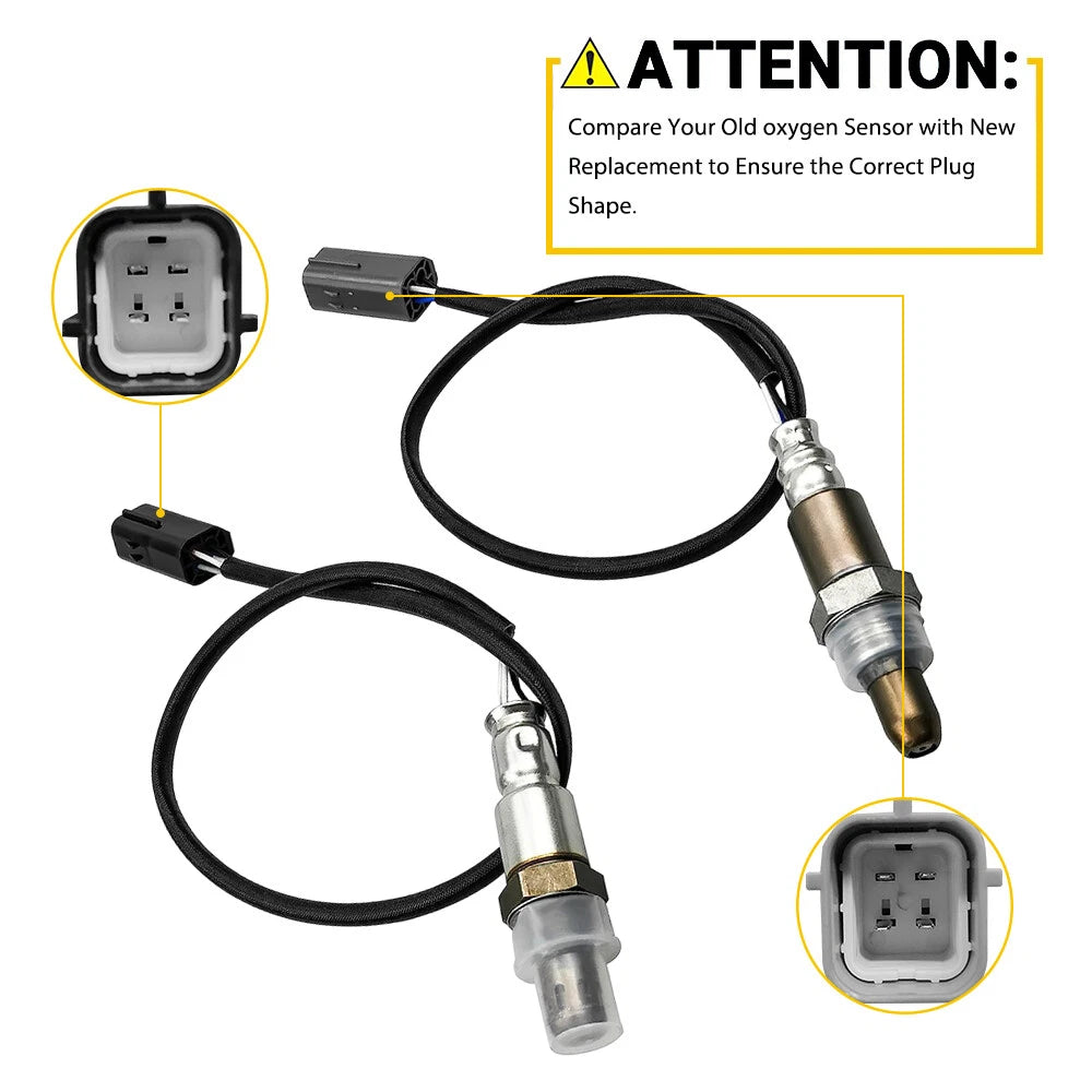 2X O2 Oxygen Sensors for Nissan Altima Rogue (2008-2013)