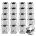 7/16-20 Bulge Chrome Lug Nuts for Chevrolet Buick GMC Pontiac (2-Pack)