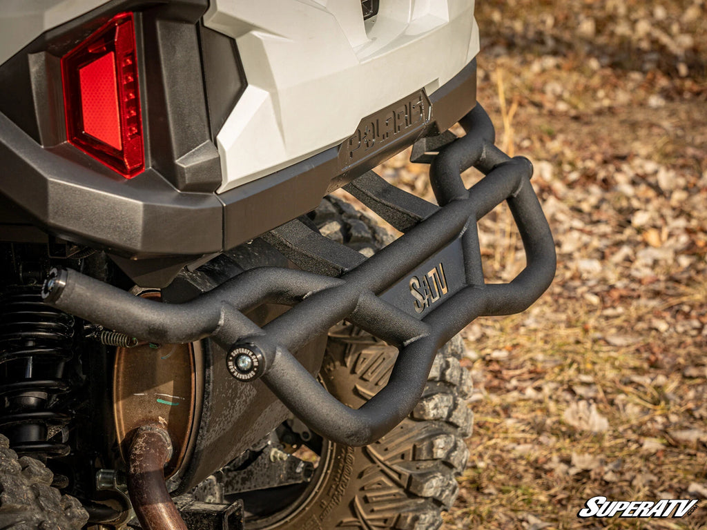 SuperATV Rear Bumper for Polaris General XP 1000 (2020–2023) - Wrinkle Black