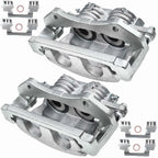 Pair Front Brake Calipers with Brackets for Ford Taurus Mercury Sable (2008-2009)