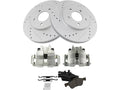 Front Brake Pad Rotor Caliper Set for Mazda Tribute (2001–2007) CS636KC