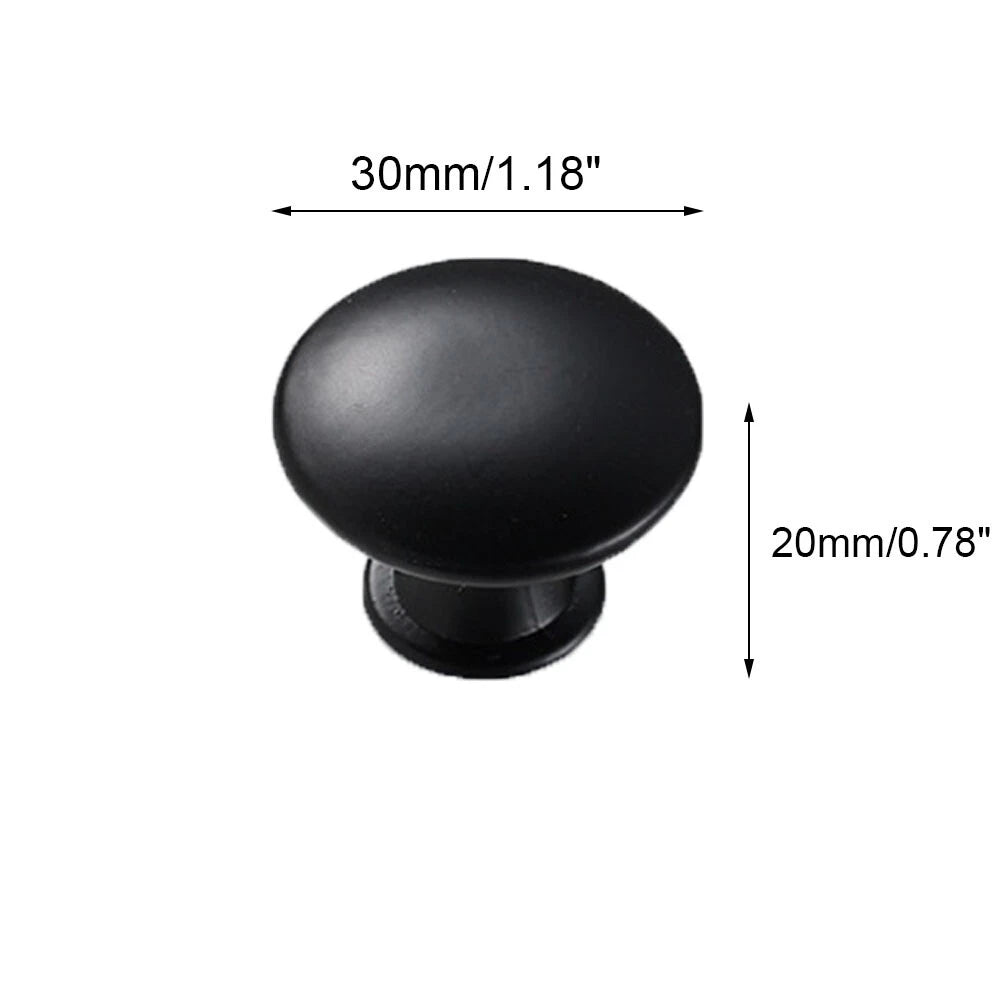 Set of 6 Zinc Alloy Cabinet Drawer Knobs for Kitchen Furniture
