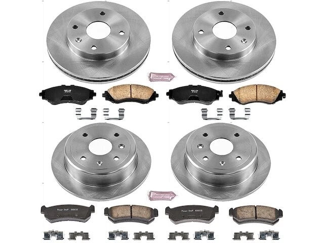 Brake Pad and Rotor Kit for Suzuki Reno (2005–2006) CZ359RK