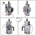 Carburetor & Air Filter for Honda CR80 CR85R CR125 CR125R Suzuki RM65 Kawasaki (1990–2009)