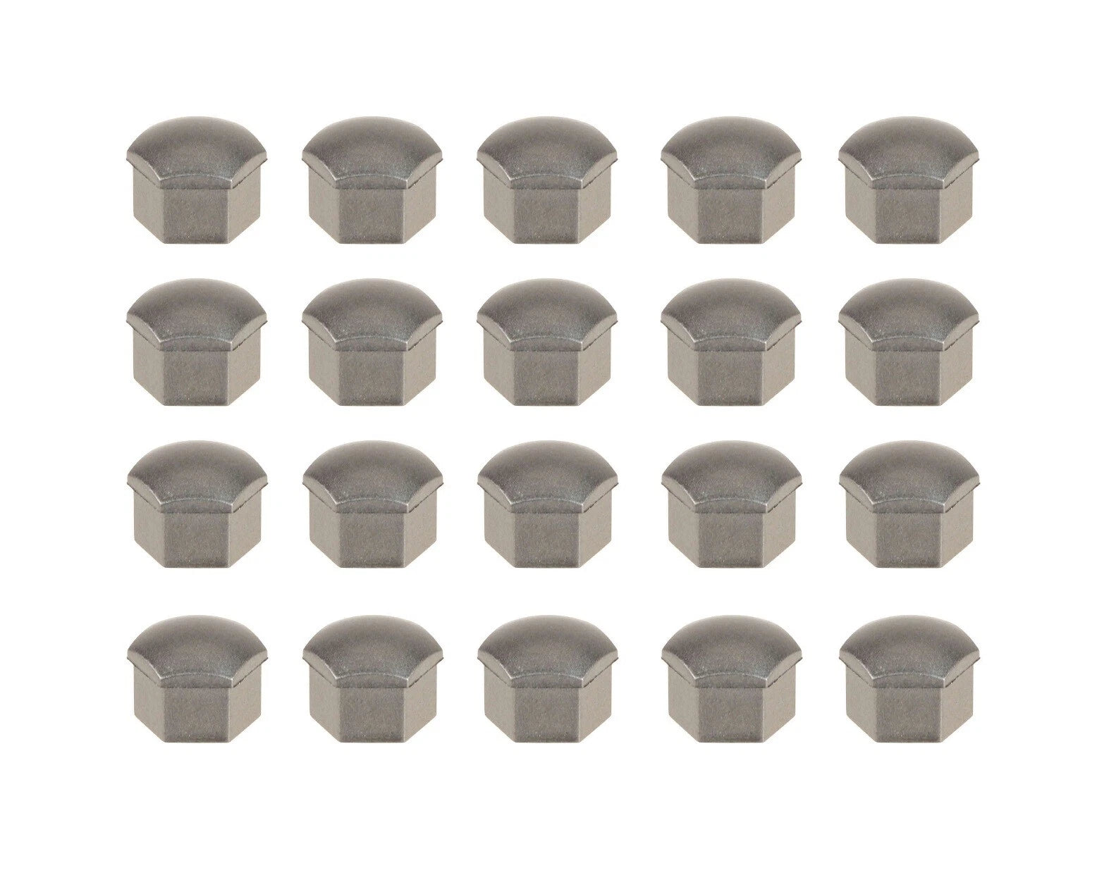 Set of 20 Wheel Lug Nut Covers for Audi A3 A4 A5 A6 A7 Q3 Q5 R8 S4 S5 TT