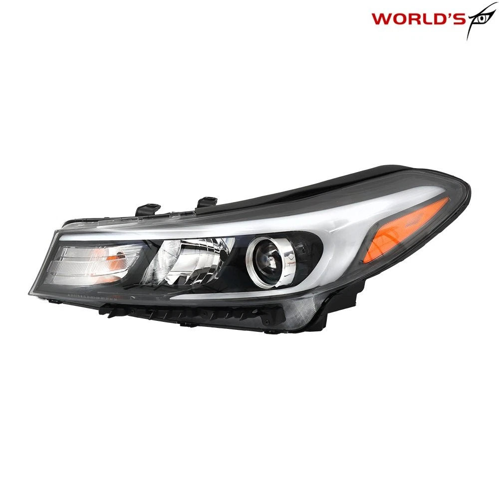 Halogen Headlight Assembly for Kia Forte/Forte5 (2017–2018) Left Driver