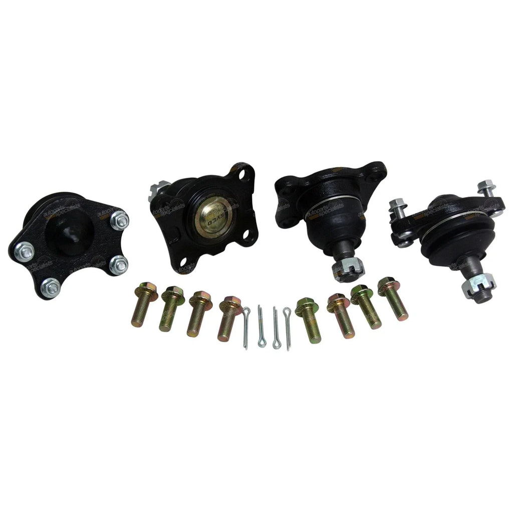 4 x Upper + Lower Ball Joint for Toyota Hilux 4x4 (1985–2005)