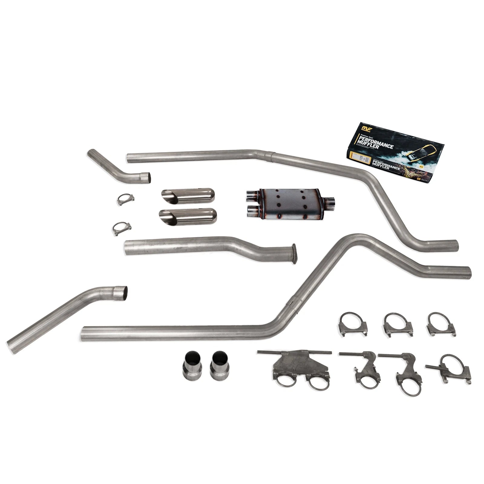 3" Dual Exhaust Kit for Dodge Ram 1500 (2019–2025) Magnaflow SS SC Tip Corner E