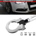 Anodized Alloy Silver Tow Hook for Audi A4 A5 A7 B8 RS7 S4 S5 (2010–2019)
