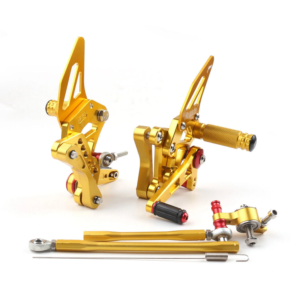 Rearset for Ducati 848 1098 1098S 1098R 1198 (2008–2015) Gold T9
