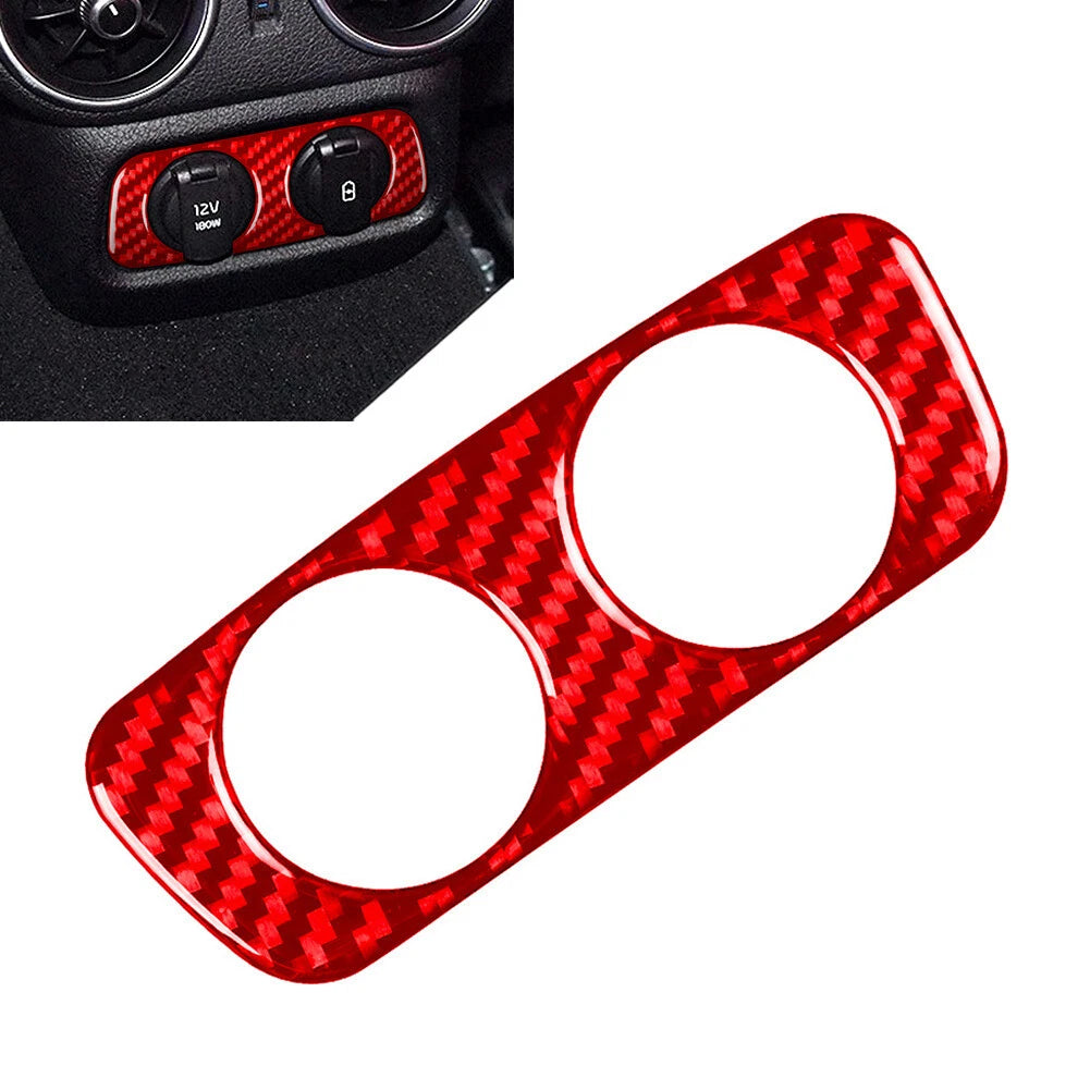 1X Rear Air Vent Outlet USB Cover Trim for Kia Stinger (2018–2023)