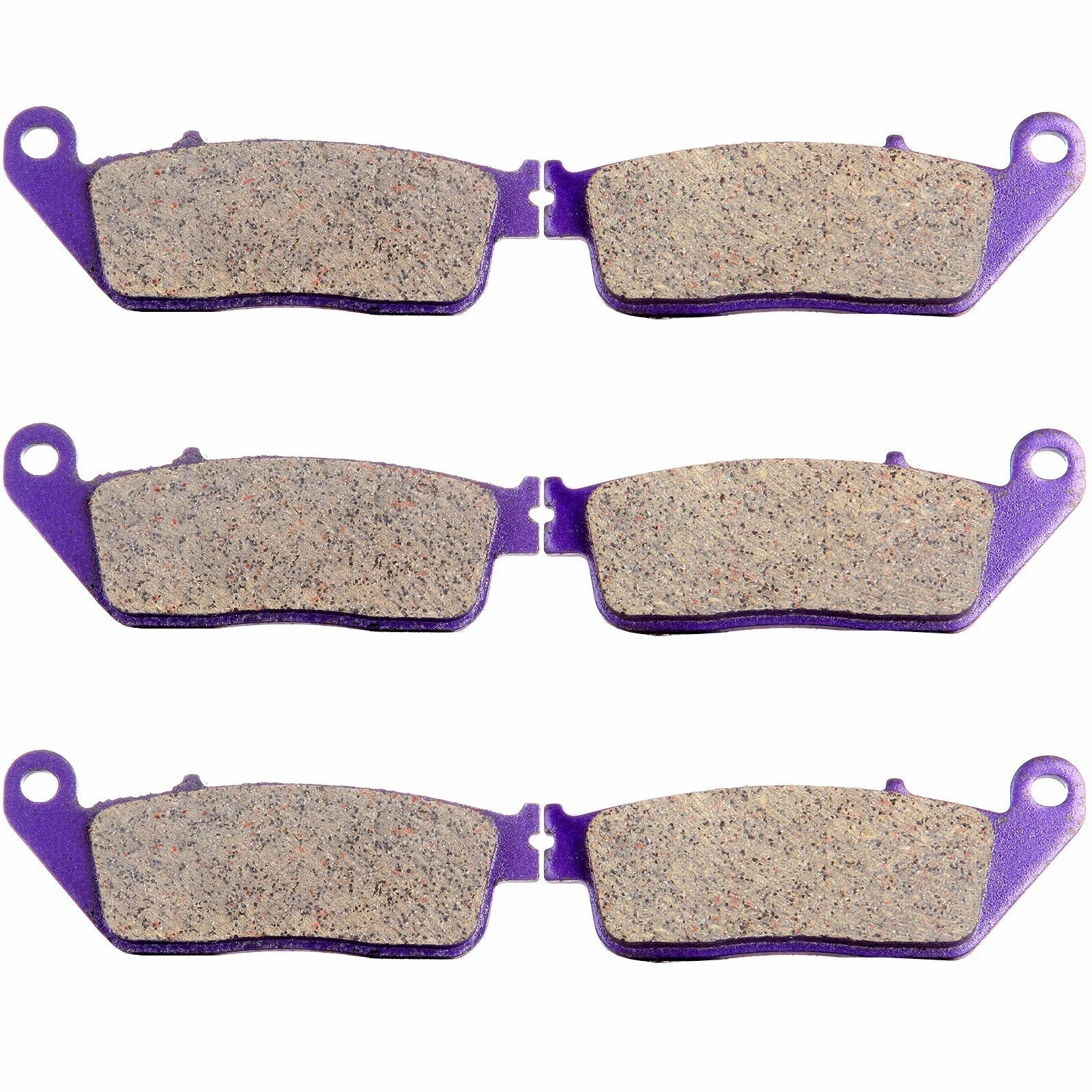 Front/Rear Brake Pads for Honda VT1100C2 Shadow Sabre 1100 (2000–2007) Carbon Fiber