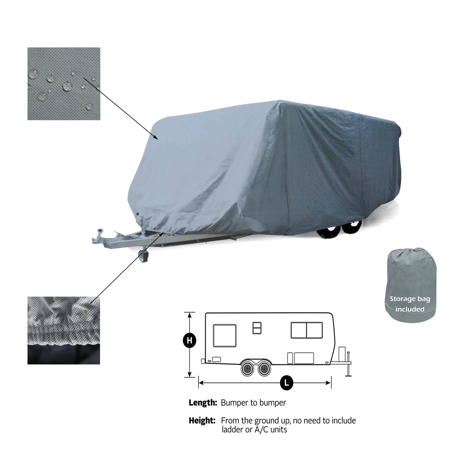 Storage Cover for Fleetwood Backpack 716FD
