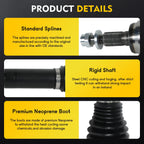 Front Left or Right CV Axle Assembly for Chevrolet GMC Cadillac (07–20)