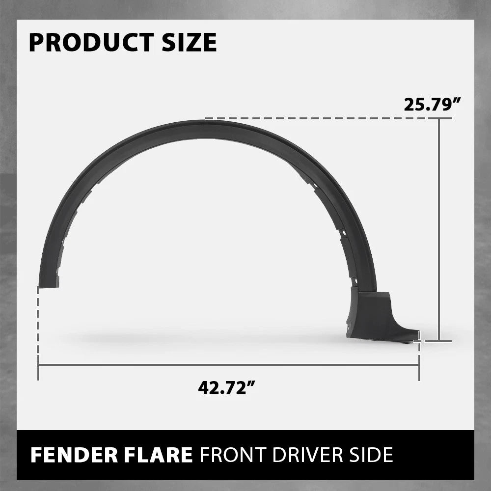 Front Left Fender Flare for Ford Escape (2020–2024)