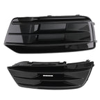 2X Front Bumper Fog Lamp Grille for Audi Q5 (2018-2020)